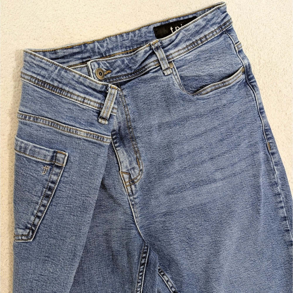 NYC The Perfect Jean Men's Slim Fit Blue 40x34 $120! Stretch Med Wash